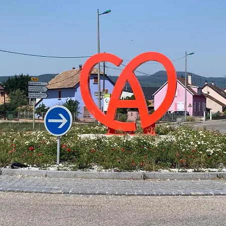 Houssen/colmar: « chez Lin'doux », Le Nid Alsacien Apartment *